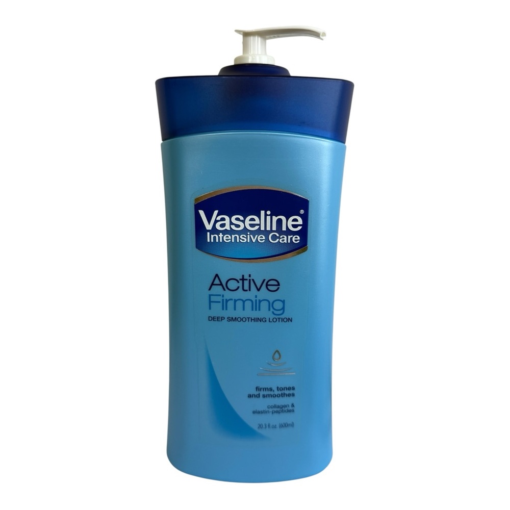 Vaseline Active Firming Deep Smoothing Lotion 20.3 fl oz Collagen New